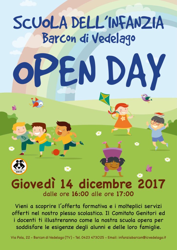 OPEN DAY – Scuola dell’Infanzia